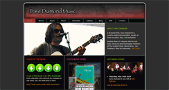 Desktop Screenshot of davediamondmusic.com