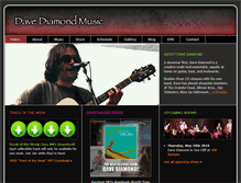 Tablet Screenshot of davediamondmusic.com